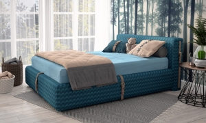 Кровать Sherlock Elegant AirBoss 42 с подъемным механизмом и ремнями