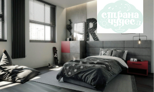 Детская комната Klюkva Teenager, бетон чикаго - темно серый