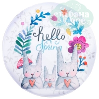 Ковер в детскую Hello String, D90 см