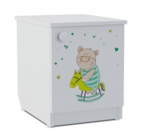 Тумба с 1 фасадом Klюkva Baby T1, Потапыч