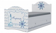 Кровать детская Klюkva Baby KX, Эксклюзив, с ящиками, Морячок