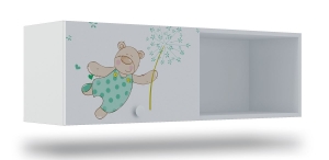 Полка с 1 фасадом Klюkva Baby A12, Потапыч