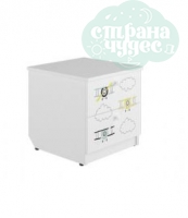 Тумба с 2мя ящиками Klюkva Baby T3, Авиа