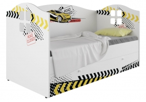 Кровать-домик детская Klюkva Baby KD16, 160х80 см, Авто 