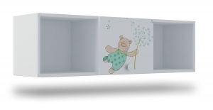 Полка с 1 фасадом Klюkva Baby A13, Потапыч