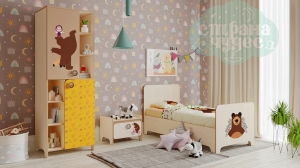 Детская комната Маша и Медведь Happy Days