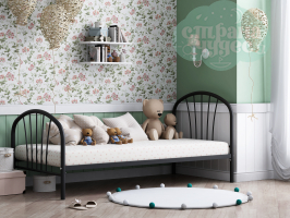 Кровать Эвора, черная 