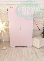 Шкаф Soft Облако 120 см, розовый