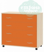 Комод ФМ Дельта 25, оранжевый
