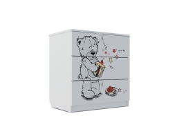 Комод Klюkva Baby KB, Мишка Тедди