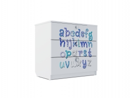 Комод Klюkva Baby KB, Алфавит