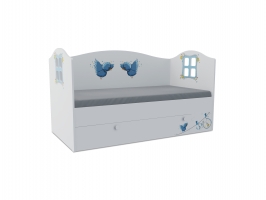 Кровать-домик детская Klюkva Baby KD, 160х80 см, Мишка Boy