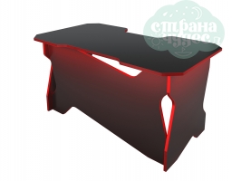 Геймерский стол черный / красный
