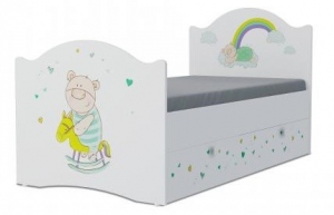 Кровать детская Klюkva Baby KX Эксклюзив, с ящиками, Потапыч