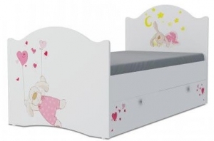Кровать детская Klюkva Baby KX Эксклюзив, Зайка