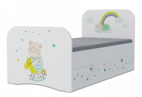 Кровать детская Klюkva Baby KE Стандарт, с ящиками, Потапыч