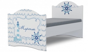 Кровать детская Klюkva Baby KX, Эксклюзив, Морячок