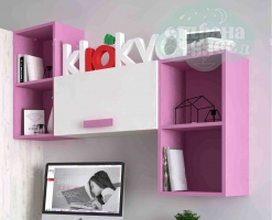 Комплект полок Klюkva Junior, розовый