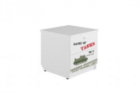 Тумба с 2мя ящиками Klюkva Baby T3, Танки